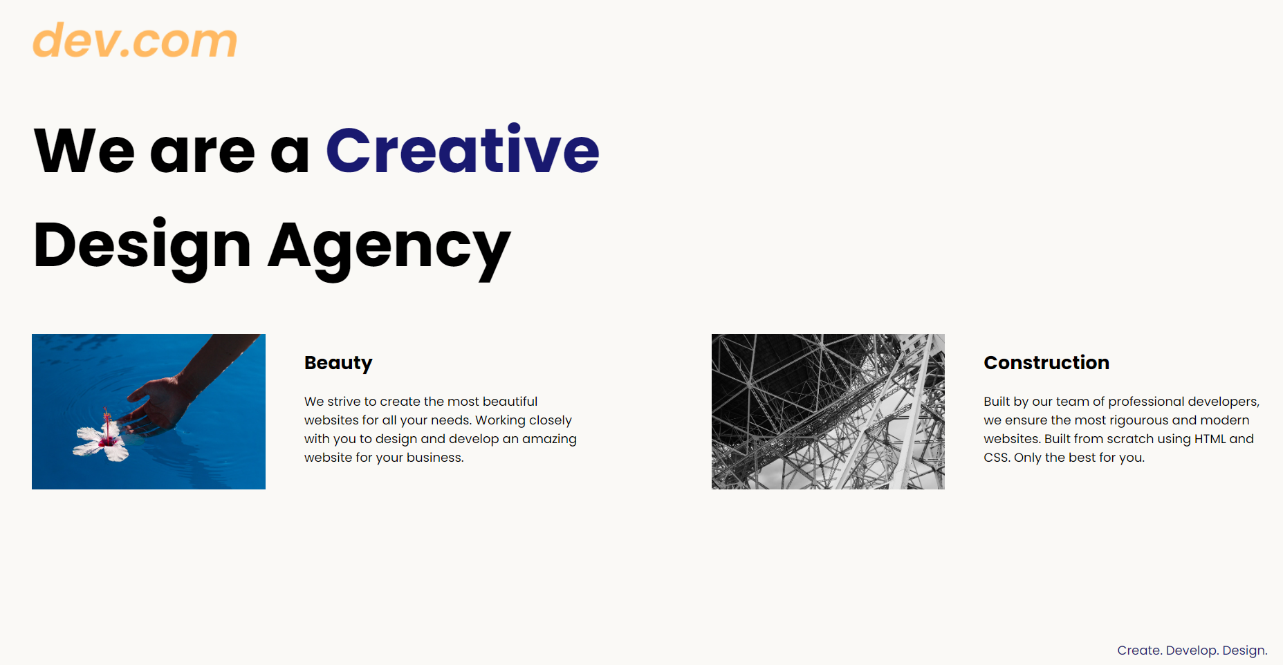 Web Design Agency Project