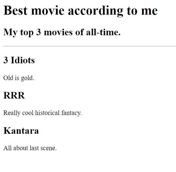 Movie Ranking